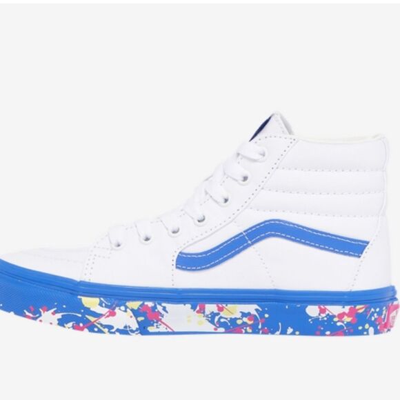 Vans Sk8-Hi Paint Sneakers - Picture 2 of 10